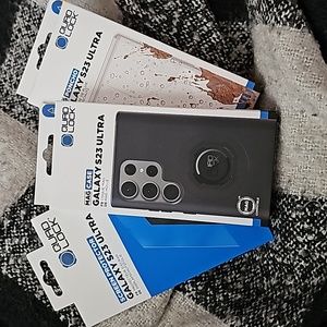 Quad Lock case/poncho/screen protector for Samsung Galaxy S23 Ultra